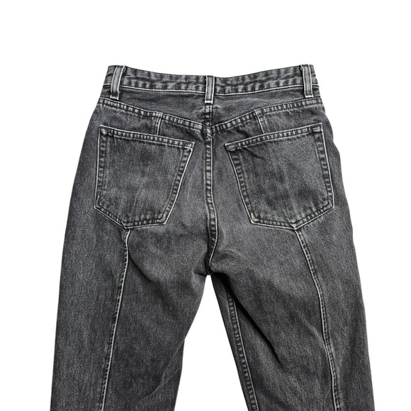 Reformation Seamed Jean Black Size: 25 - Picture 5 of 8